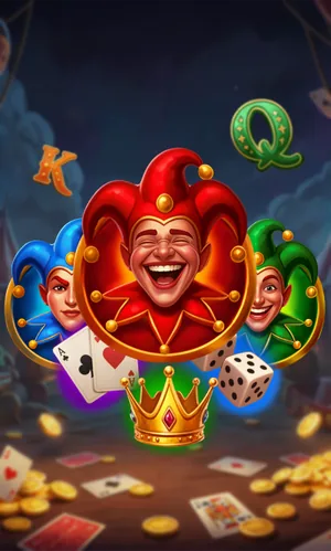 Mad Jesters: Hold & Win van Maybrix Studios bij Ringospin